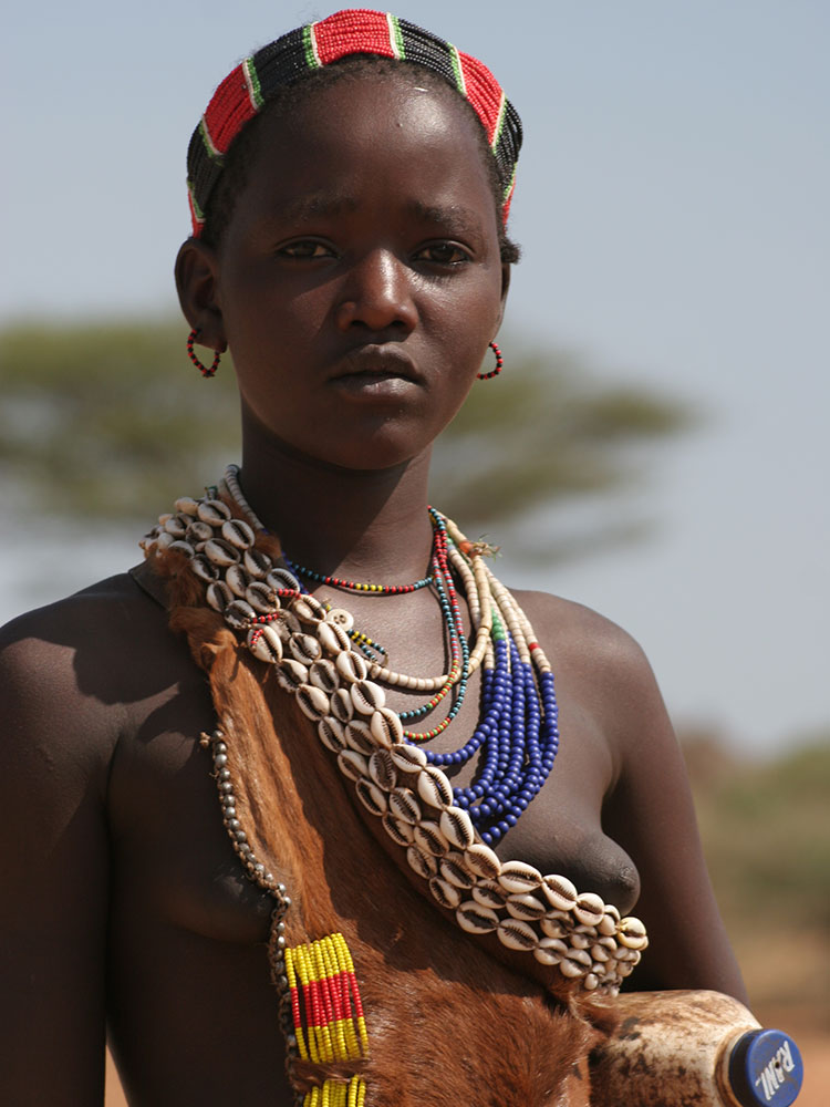 Young lady from the Tsemay Tribe